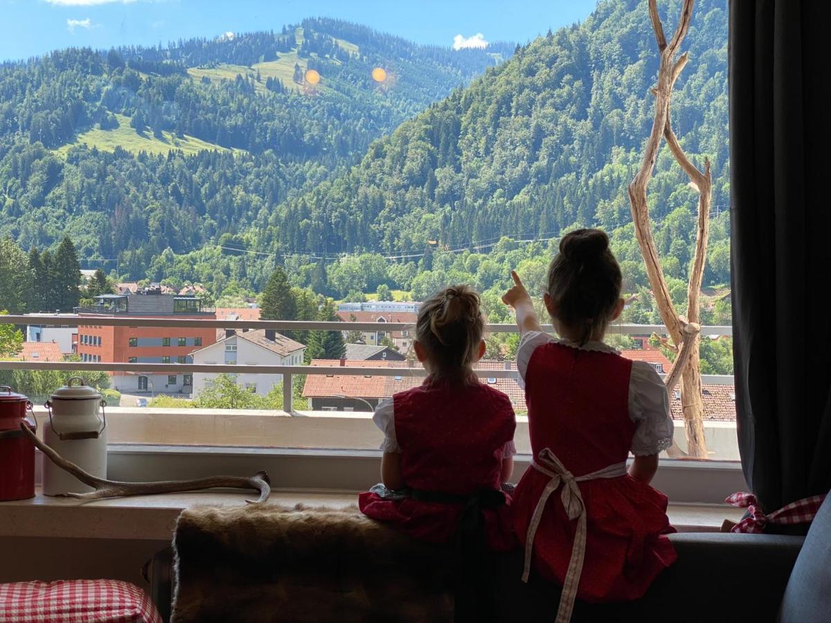 Hoch3 Ferienwohnung Immenstadt im Allgau Bagian luar foto